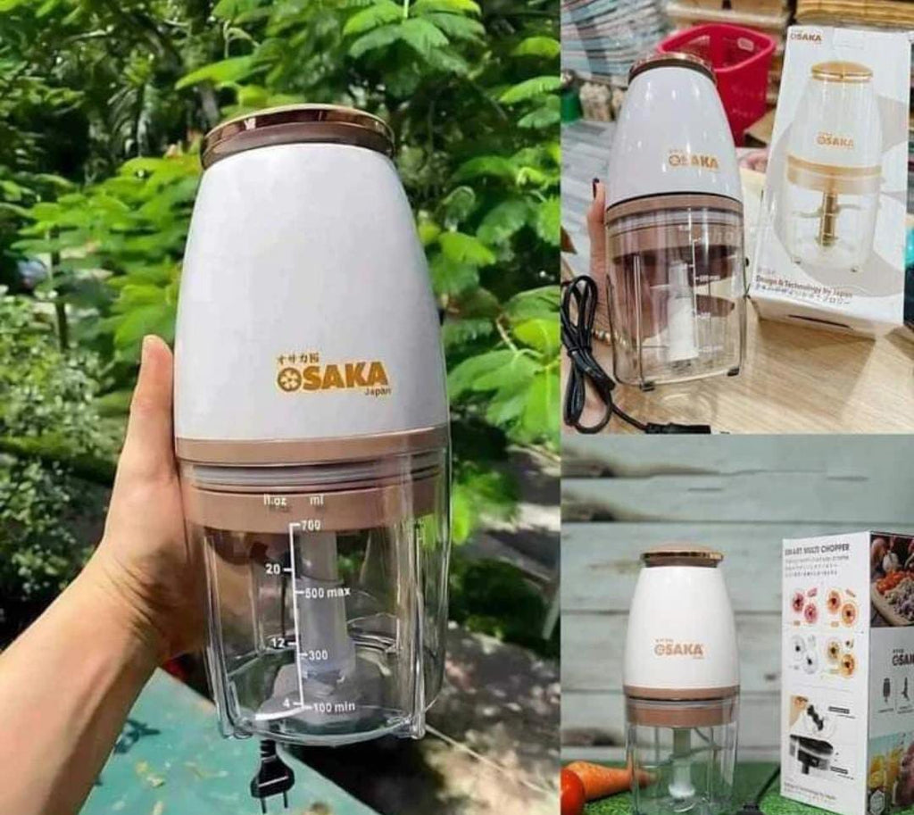 OSAKA Japan Mini Electric Food Chopper – Portable Wireless Blender (Copy)