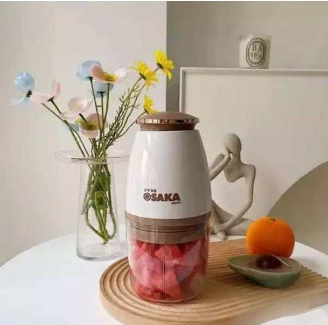 OSAKA Japan Mini Electric Food Chopper – Portable Wireless Blender (Copy)